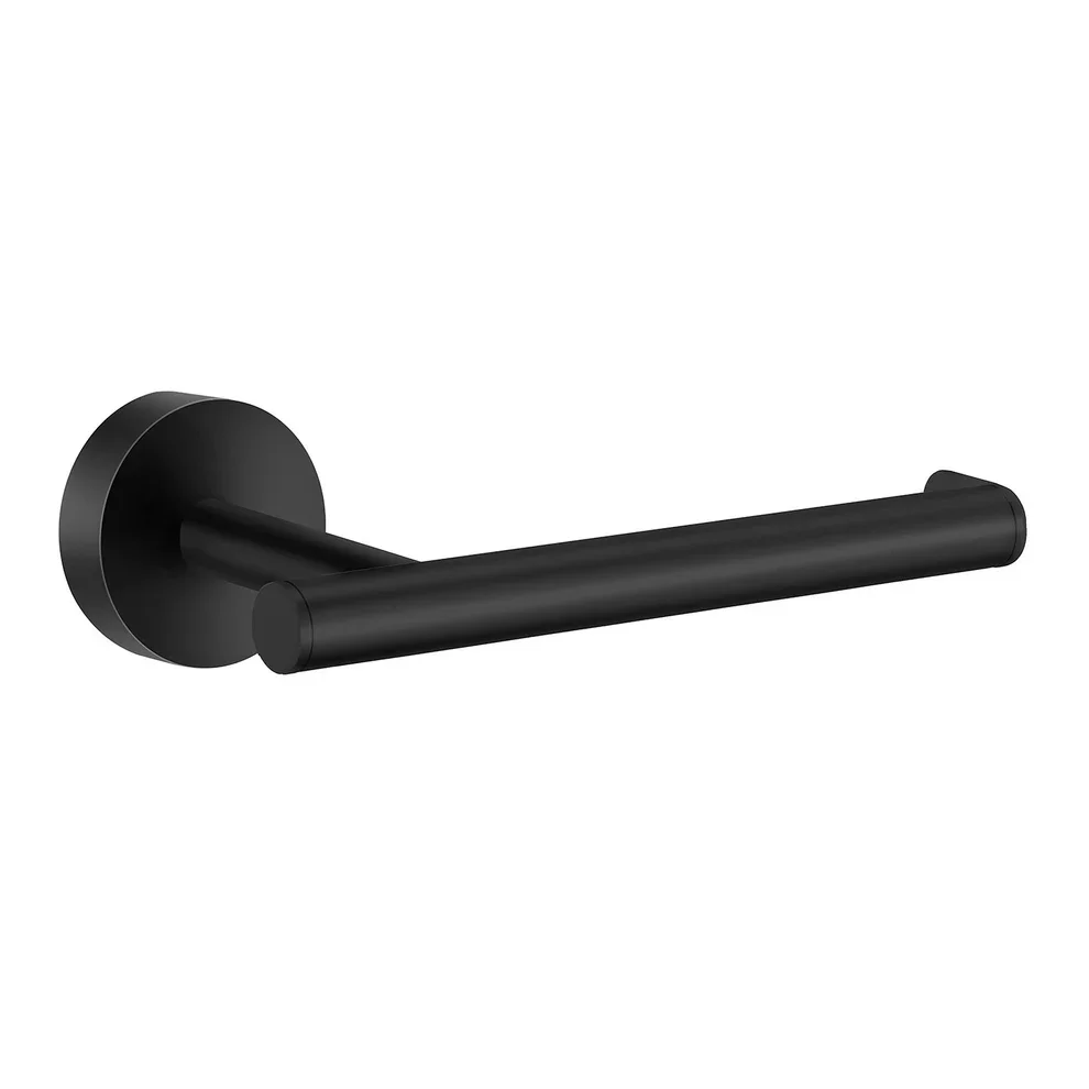 Smedbo Home Matt Black Toilet Roll Holder
