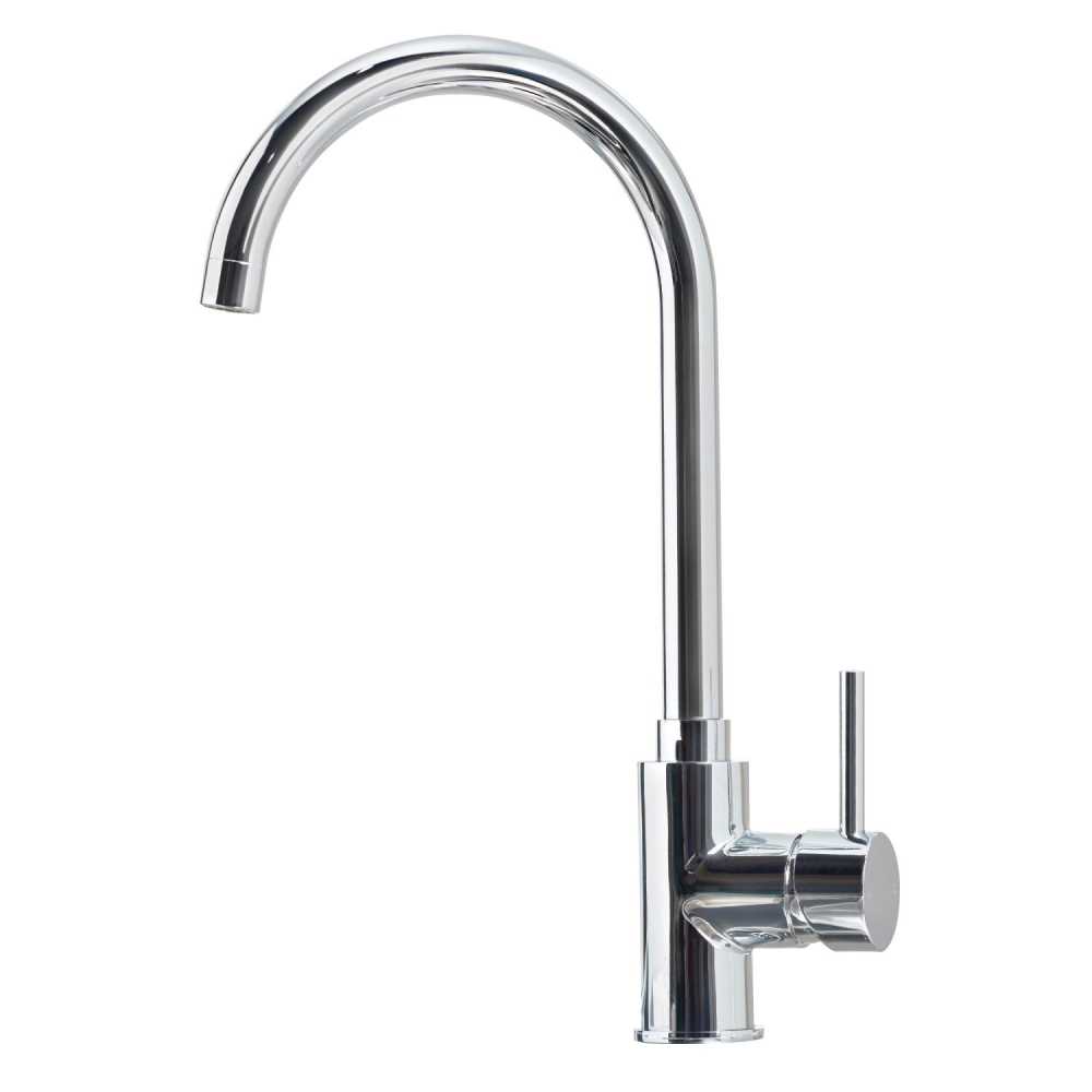 Lancia Palma Monobloc Kitchen Mixer Tap - Chrome - Signature Series