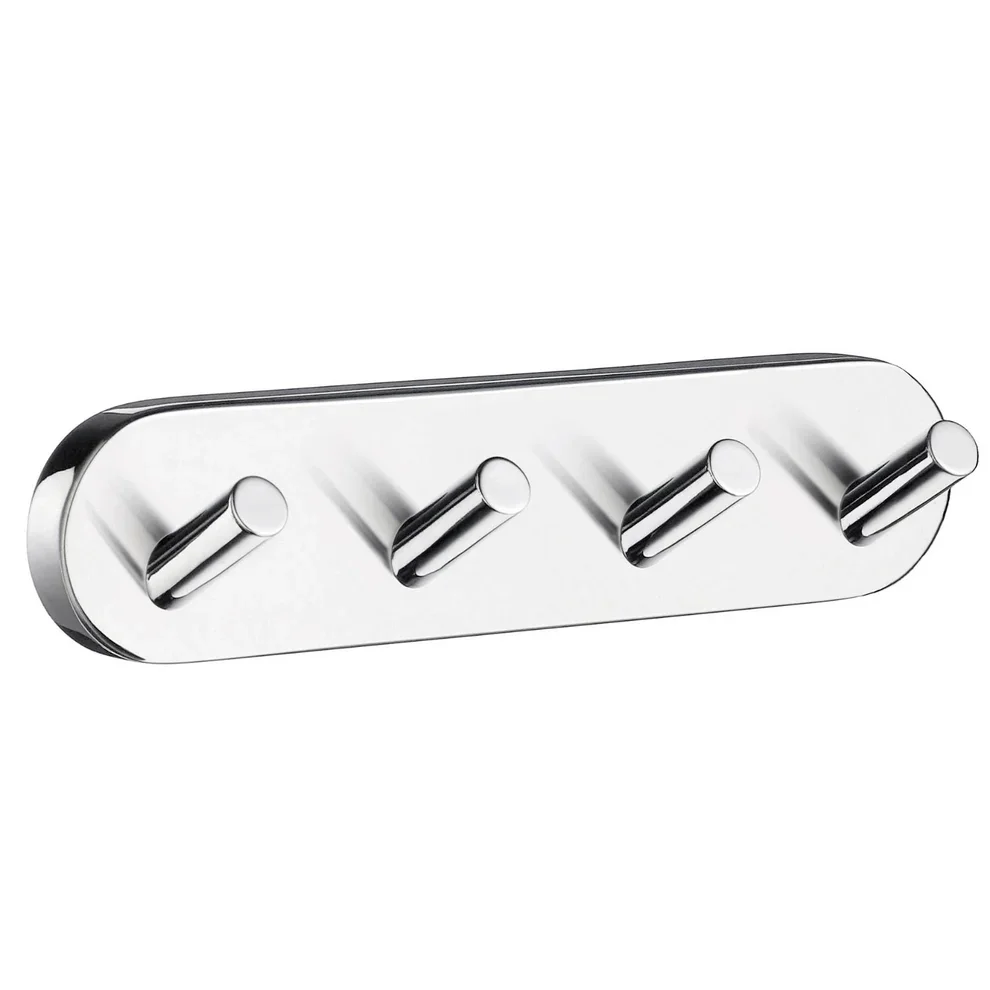 Smedbo Home Chrome Quadruple Towel Hook