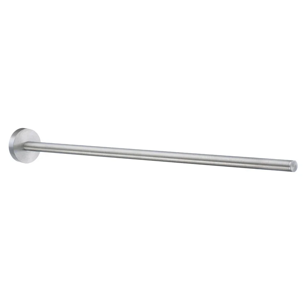 Smedbo Home Brushed Chrome Fixed Towel Rail