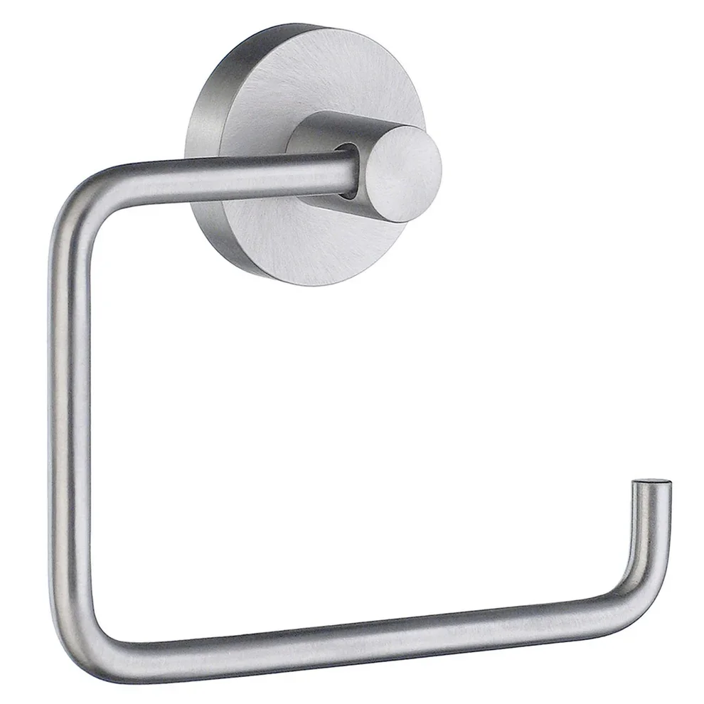 Smedbo Home Brushed Chrome Square Toilet Roll Holder