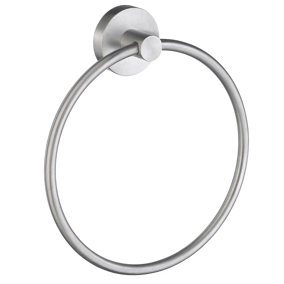 Smedbo Home Brushed Chrome Towel Ring