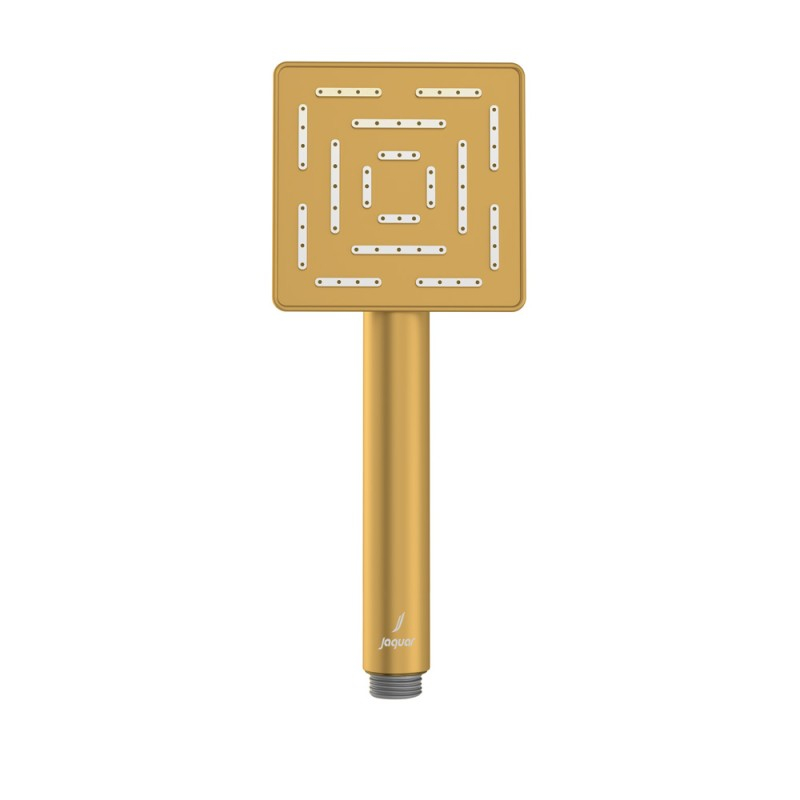 Jaquar Maze Gold Matt Square Hand Shower & Hose
