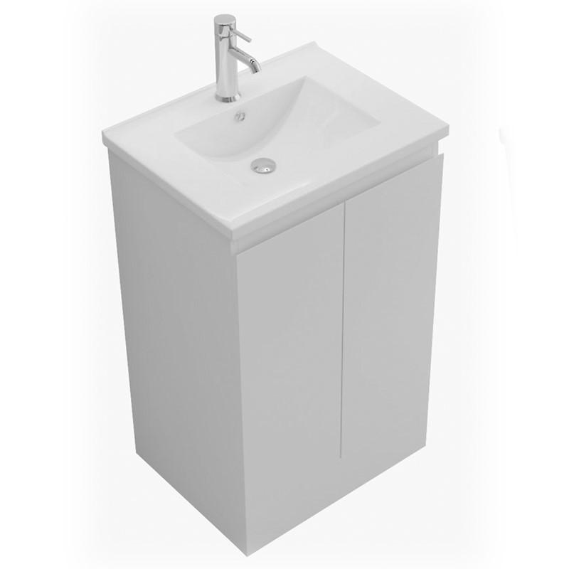 Halite 500mm White Waterproof Vanity Unit with Basin