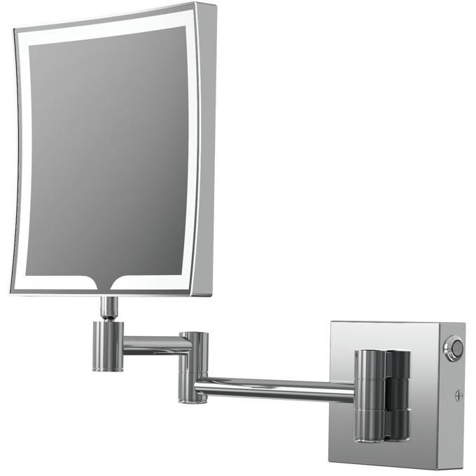 Havanna Square LED Cosmetic Mirror - Chrome