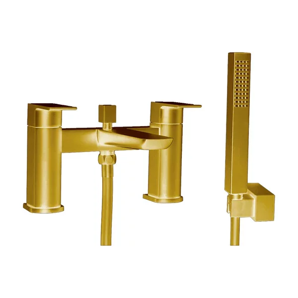 Swan Hazely Brushed Brass Bath Shower Mixer Tap