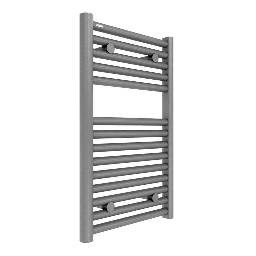 Tissino Hugo2 812 x 600mm Lusso Grey Towel Radiator - High BTU Output