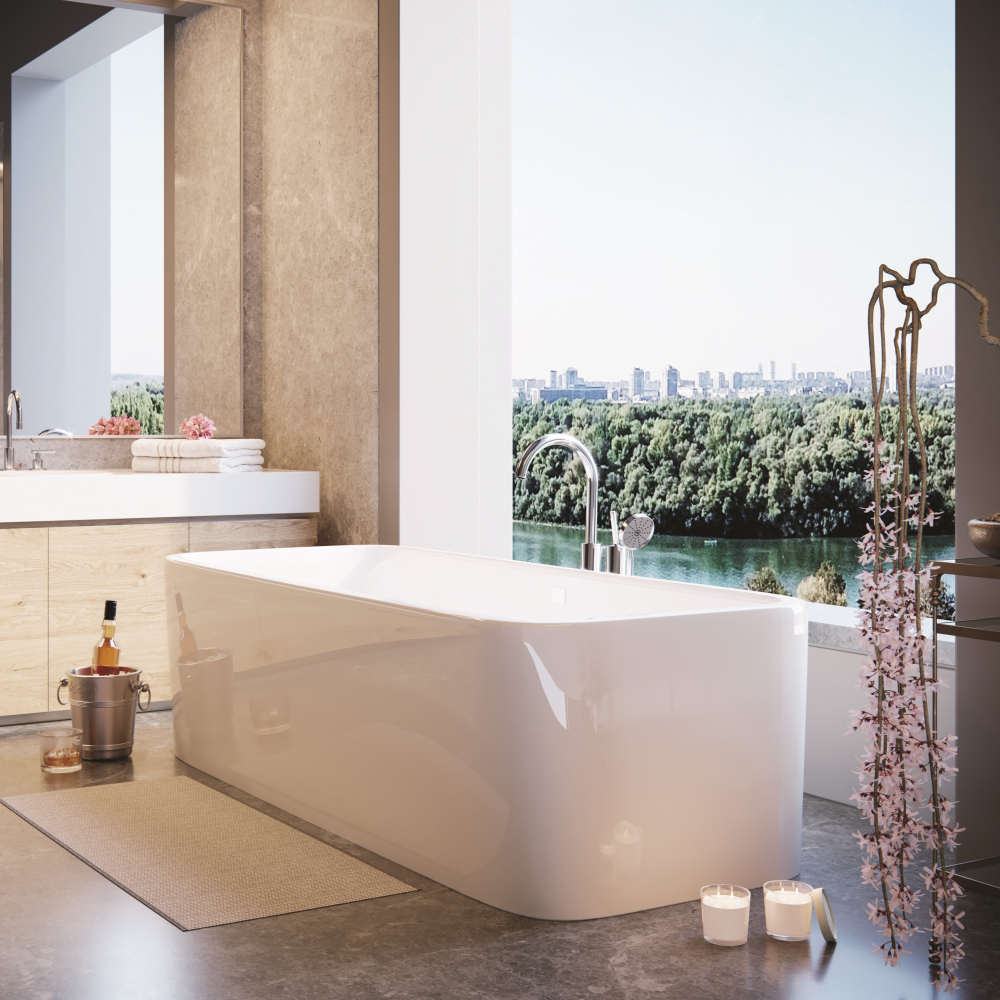 Jaquar Alaska 1712mm Freestanding Bath Tub