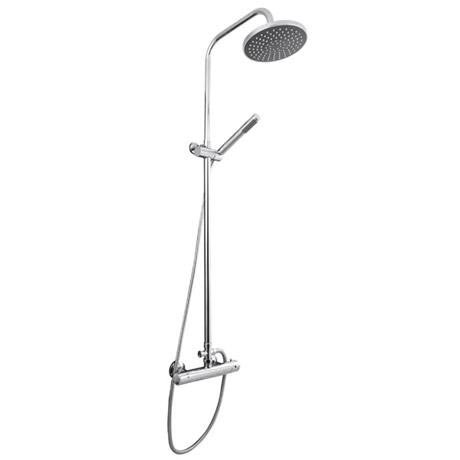 Premier Dual Head Round Thermostatic Bar Valve & Shower Kit - JTY375