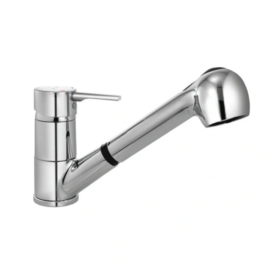 Jaquar Florentine Prime Chrome Single Lever Kitchen Tap With Extractable Hand Spray