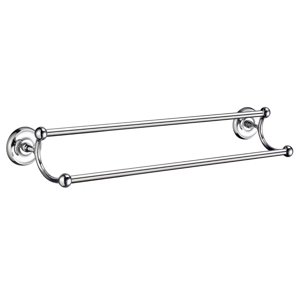Smedbo Villa Chrome Double Towel Rail