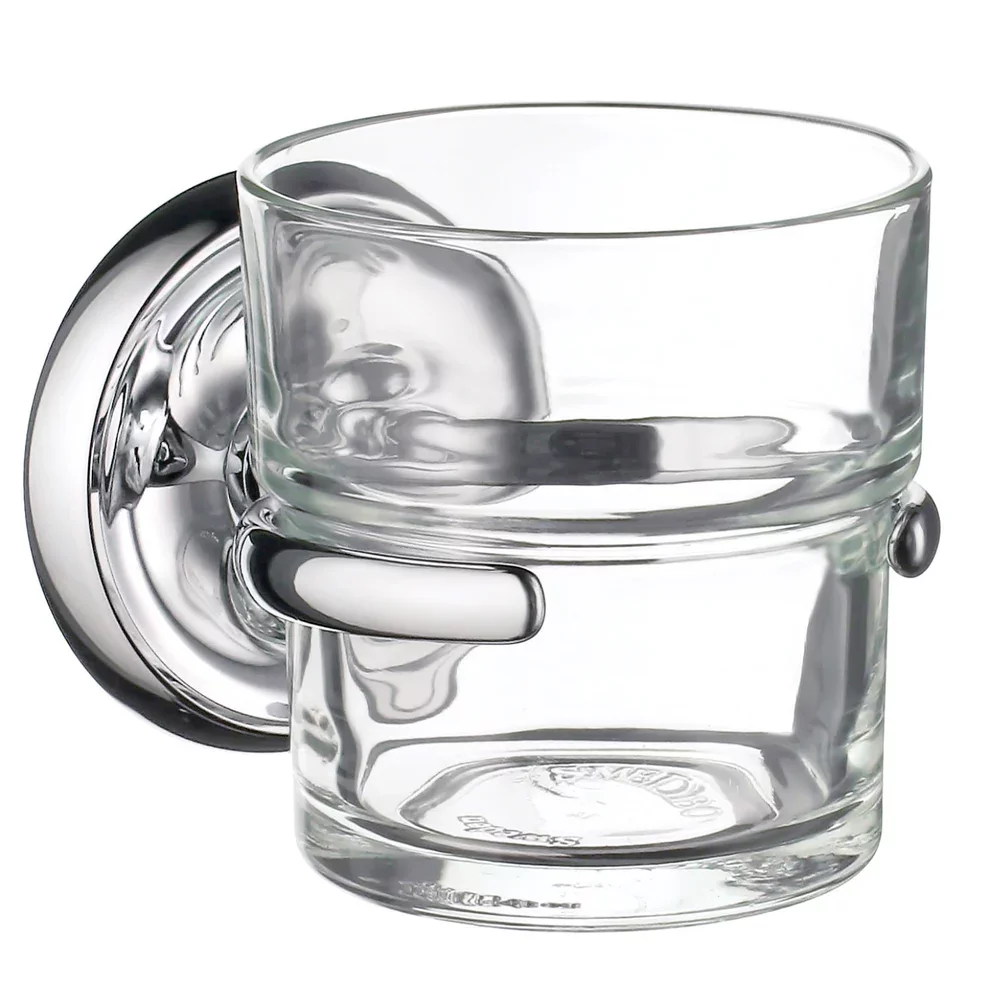 Smedbo Villa Tumbler with Chrome Holder
