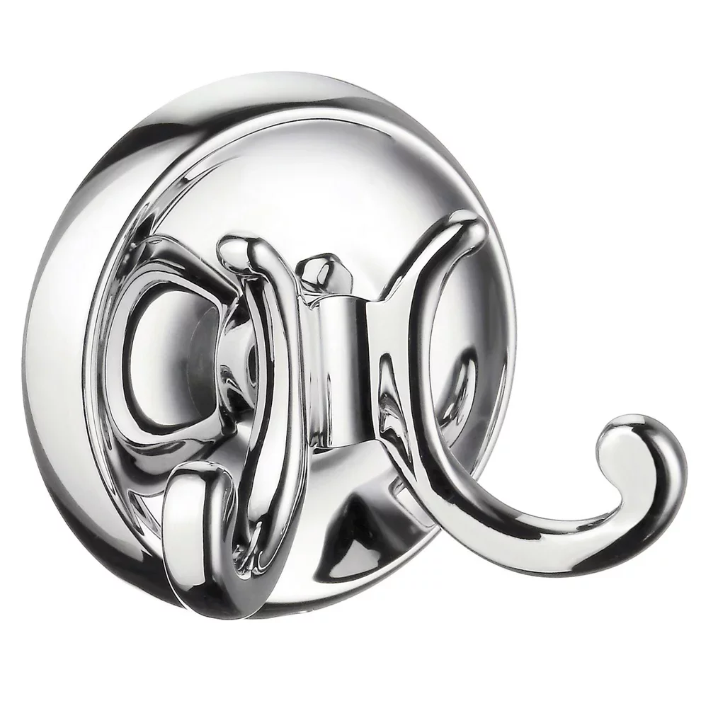 Smedbo Villa Chrome Double Towel Hook