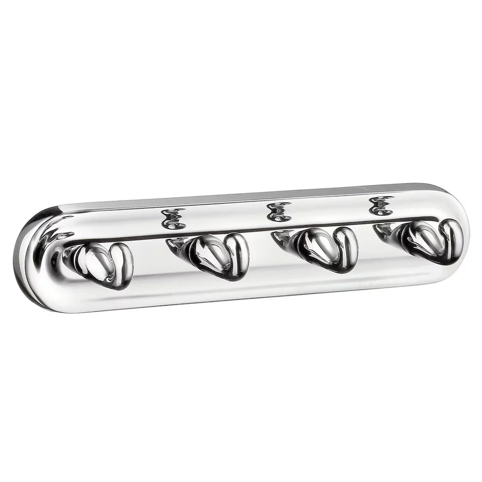 Smedbo Villa Chrome Quadruple Towel Hook
