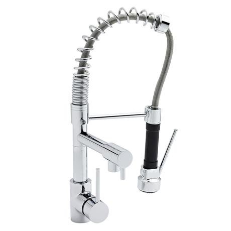 Pull Out Kitchen Mixer With Rinser & Pan Filler - KC311 - Nuie