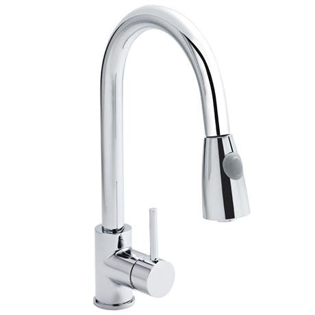 Side Action Pull Out Kitchen Tap - KC318 - Nuie