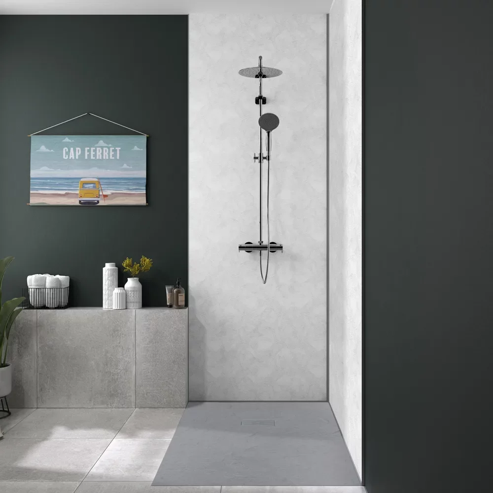 Kinewall White Coating Shower Panel 1500 x 2500mm 