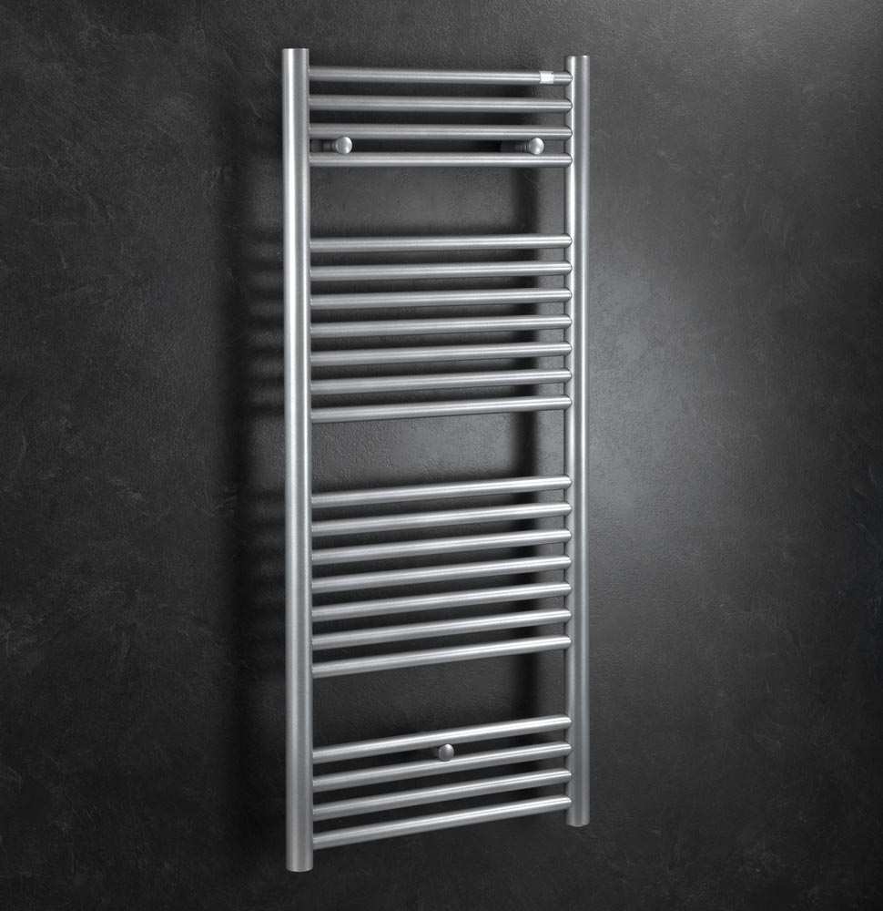 Zehnder Klaro 1466 x 600 Towel Radiator - Titane