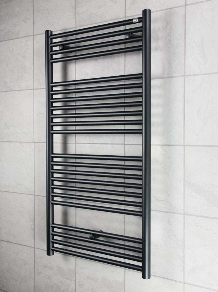 Zehnder Klaro 1466 x 500 Towel Radiator - Volcanic