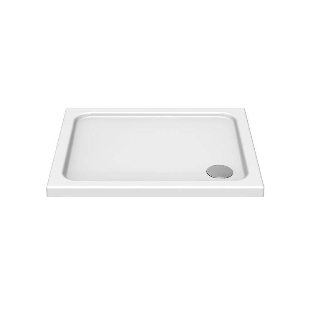 Kudos Kstone 900 x 760mm Rectangular Anti-Slip Shower Tray - Corner Waste