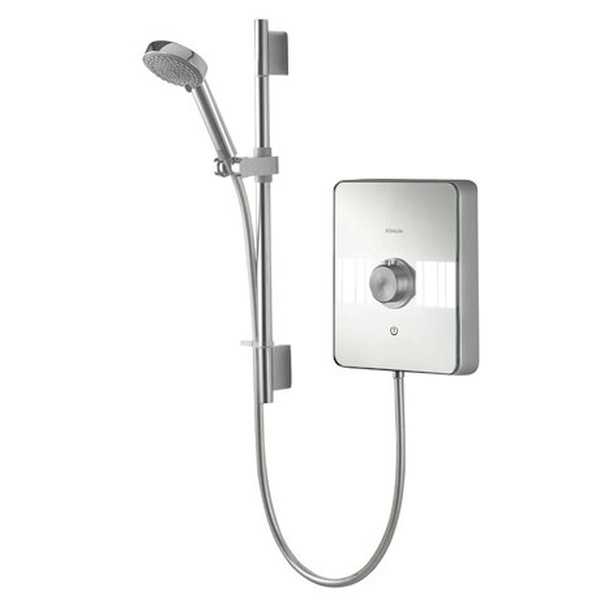 Aqualisa Lumi Electric 10.5KW Shower in Chrome with Adjustable Head