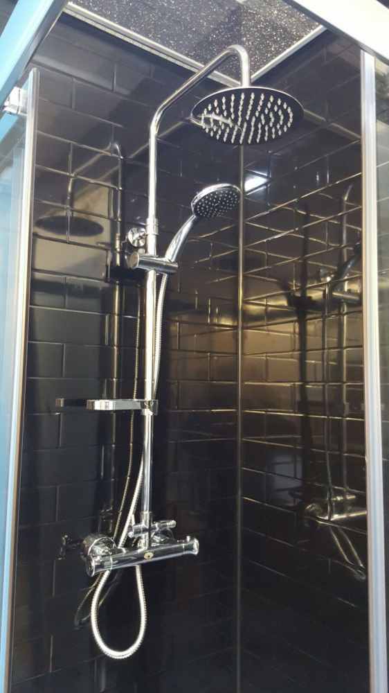 Lisna Waters Bliss Thermostatic Dual Head Shower - 15179
