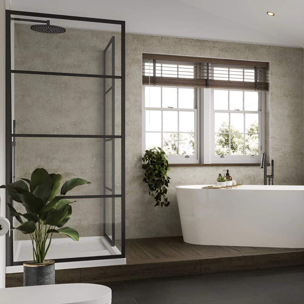 Multipanel Linda Barker Stone Elements Shower Panels