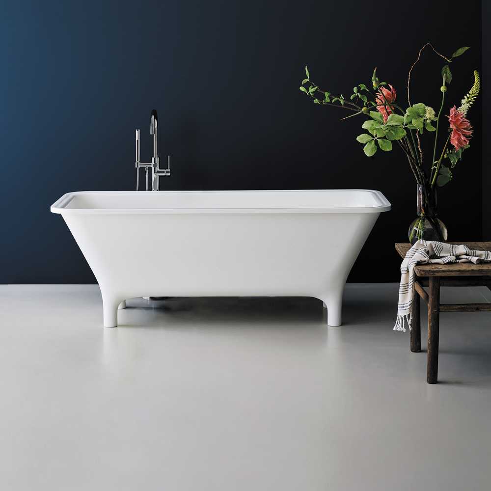 Clearwater Lonio Classic 1700 x 750 Natural Stone Freestanding Bath N19