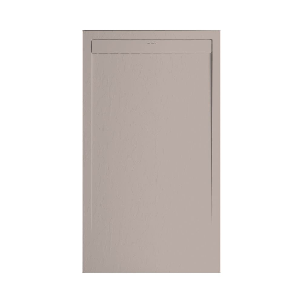 Lujo Stone Lineal 1600 x 900mm Sand Slate Linear Waste Shower Tray - Cut To Size