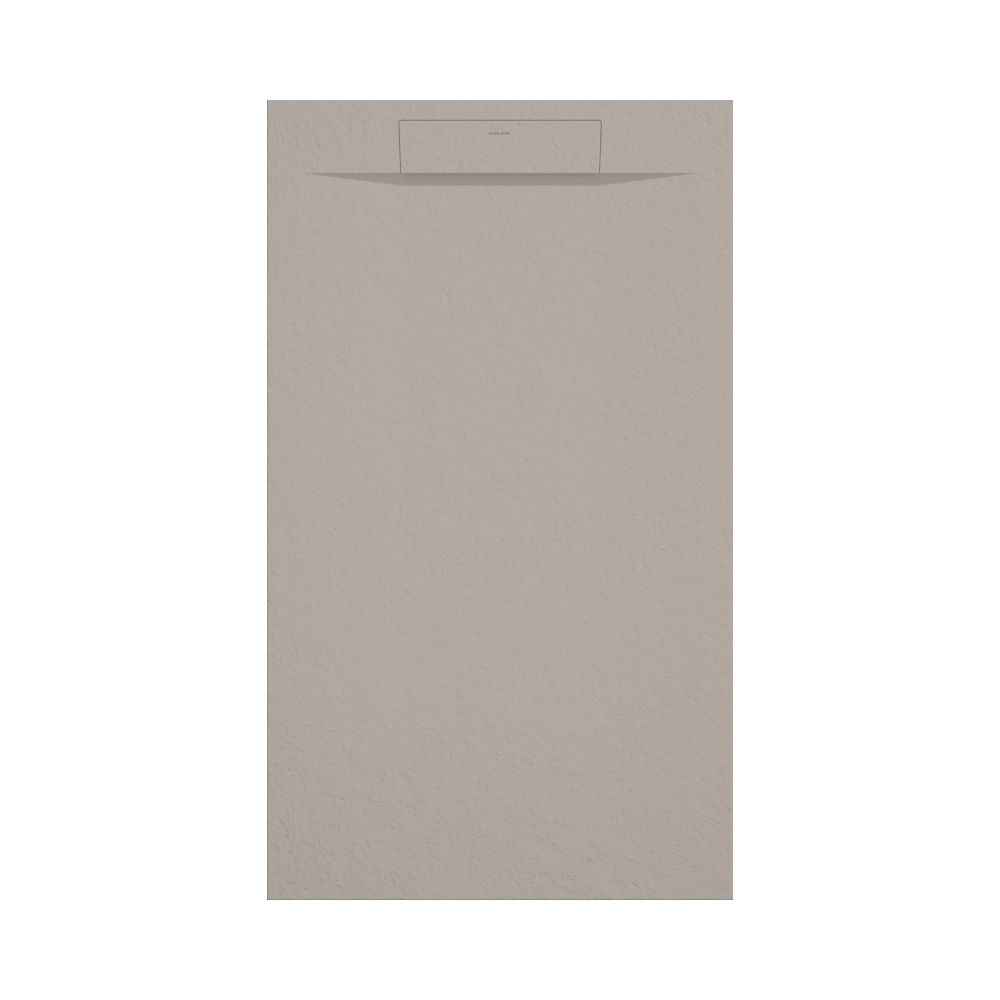 Lujo Cascada 1600 x 900mm Sand Slate Linear Waste Shower Tray