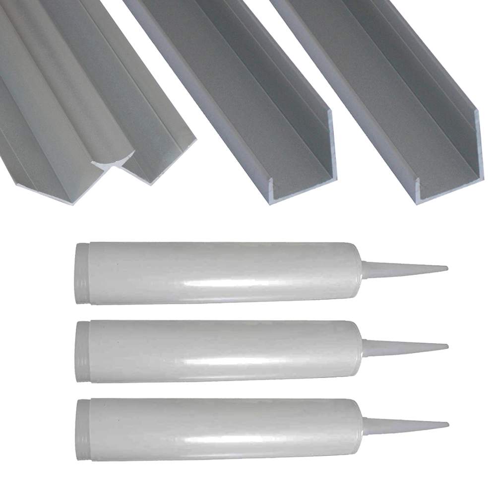 Wetpanel Two Panel Corner Installation Kit