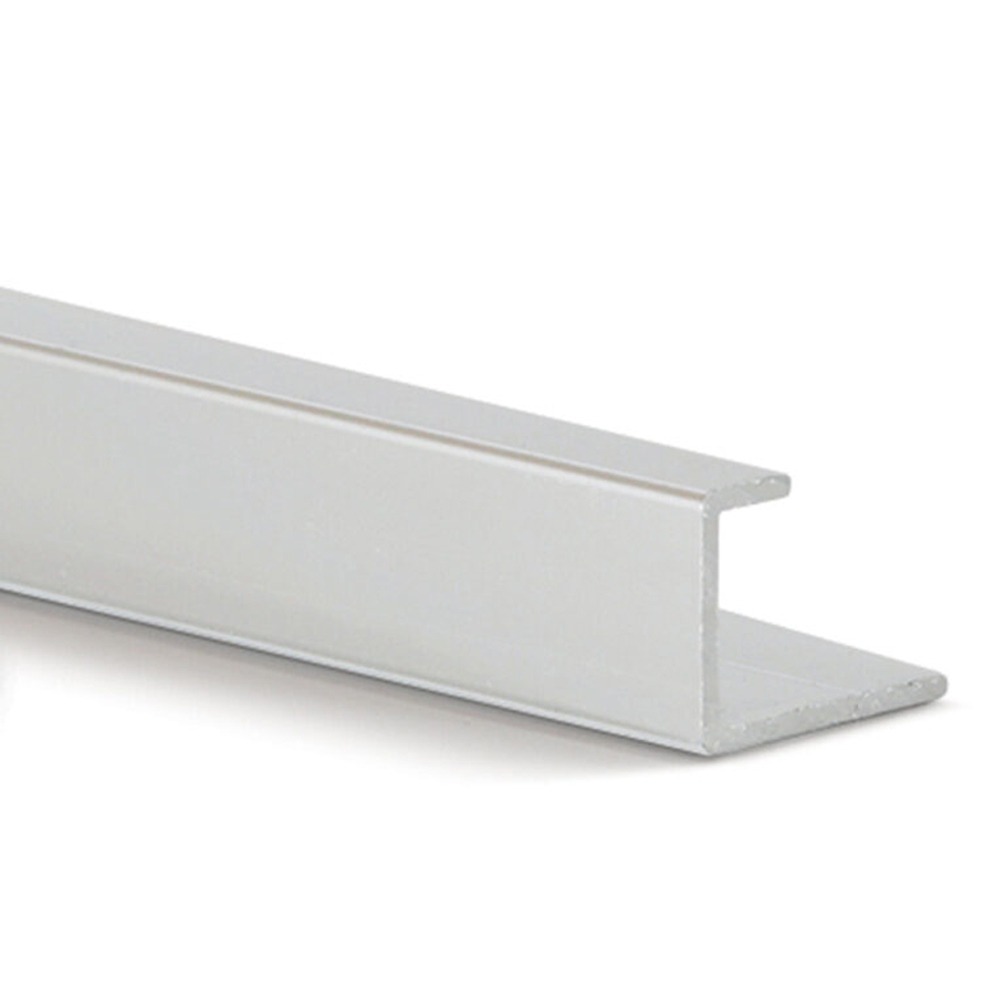 MEGAboard Aluminium Satin Edge Trim - 2400mm