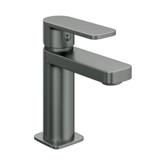 Abacus Edge Mini Mono Basin Mixer Tap - Anthracite