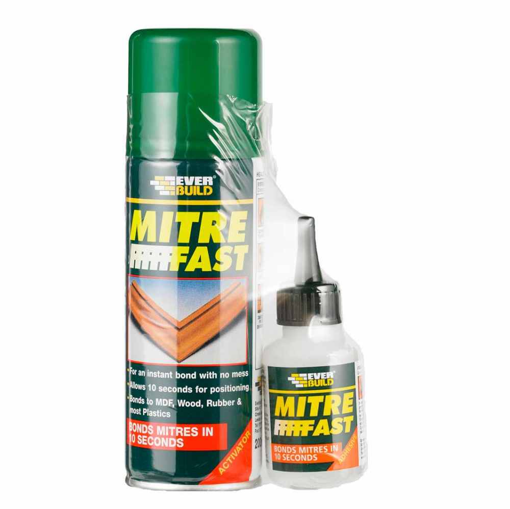 Everbuild Mitre Fast Bonding Kit - Reduced Packing