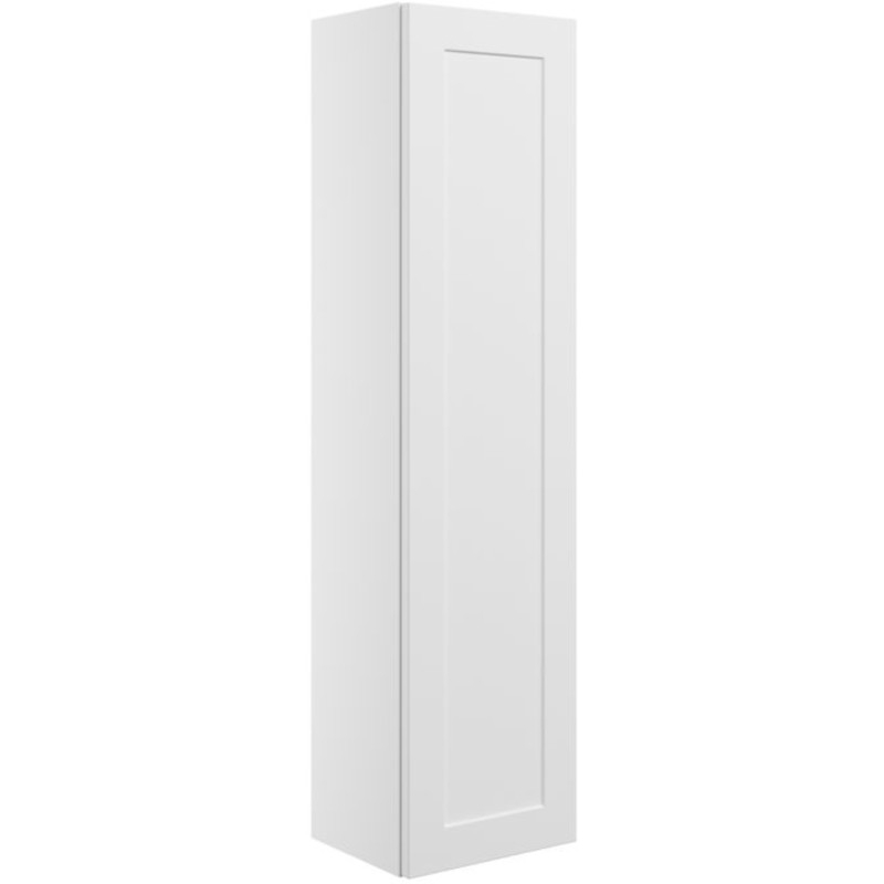 Merchtem 350mm Matt White Wall Hung Tall Unit