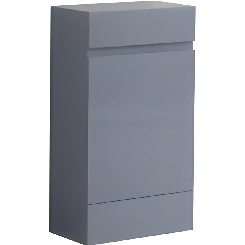 Mercia 550mm Mid Grey Gloss Waterproof WC Unit