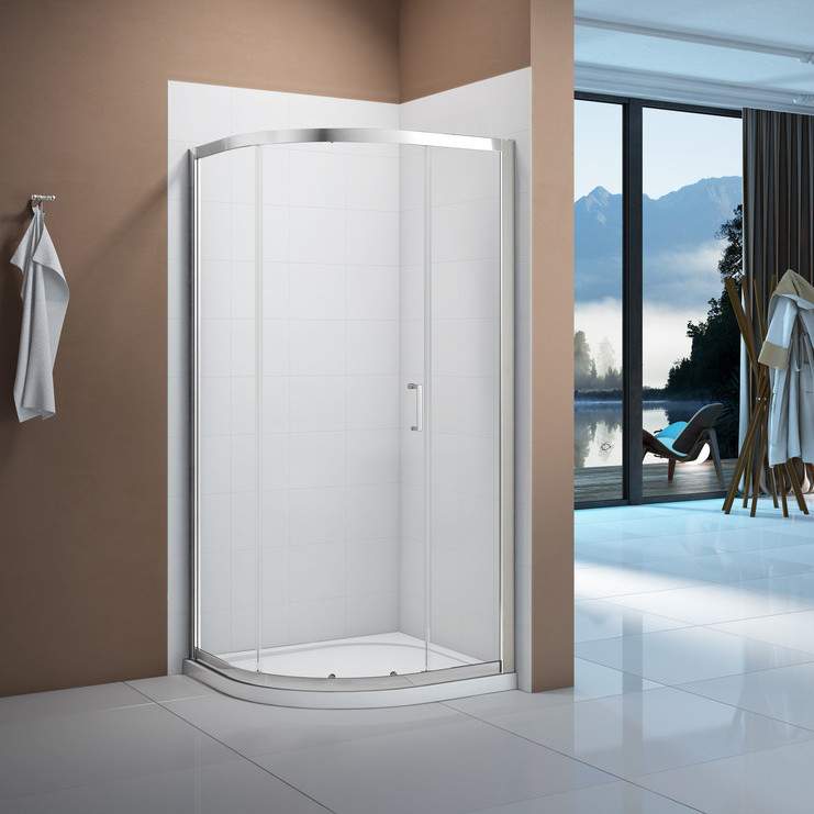 Merlyn Vivid Boost 1200 x 800mm 1 Door Offset Quadrant Shower Enclosure