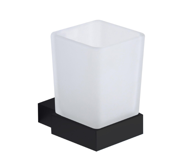 Scudo Mono Matt Black Tumbler Holder