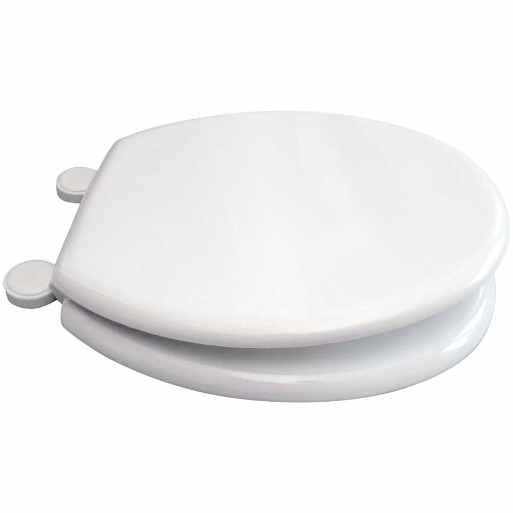 Moulded Value Toilet Seat in White - 82010