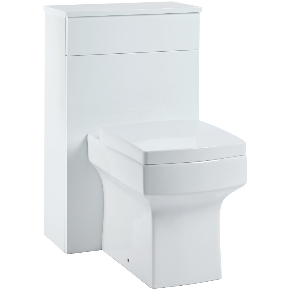 Scudo Muro 500 Gloss White WC Unit