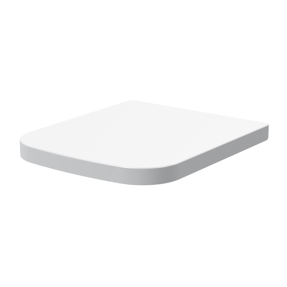Nuie Ava Square Soft Close Seat Top-fix - NCG499