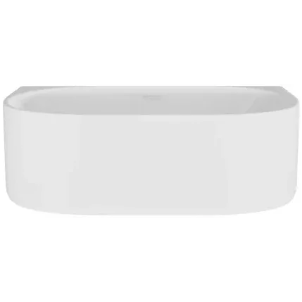 Nuie Everlast 1700mm Back to Wall Freestanding Bath