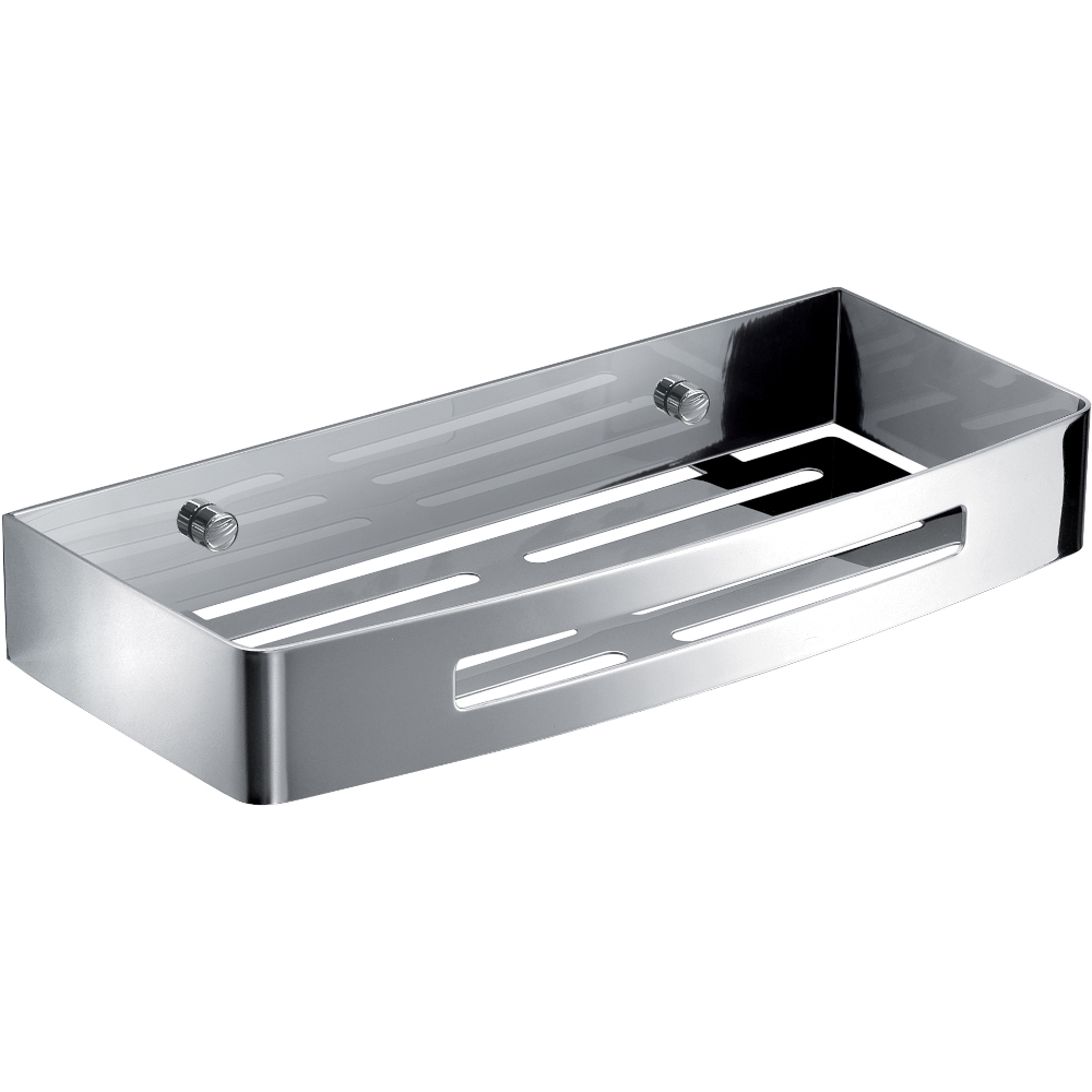 Origins Living Nerva Chrome Shower Basket
