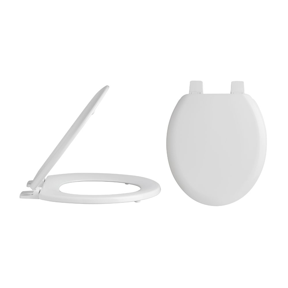 Nuie Wooden Toilet Seat with Thermoplastic Hinges - NTS303