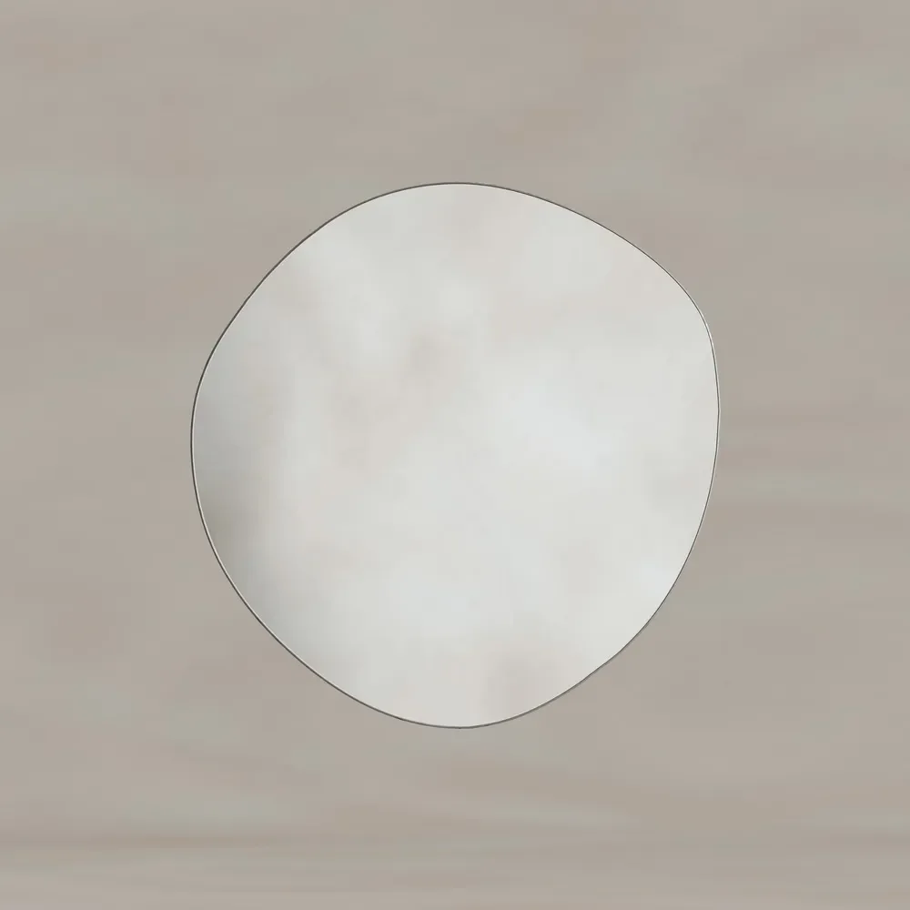 Origins Living Oslo Organic 60 Brushed Nickel Mirror