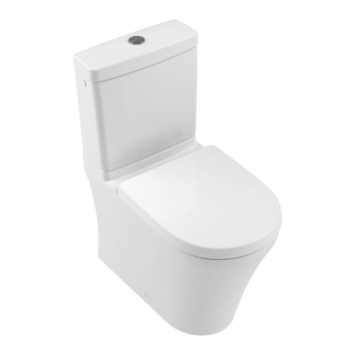 Villeroy & Boch O.Novo Comfort Height Close Coupled Toilet Combi Pack
