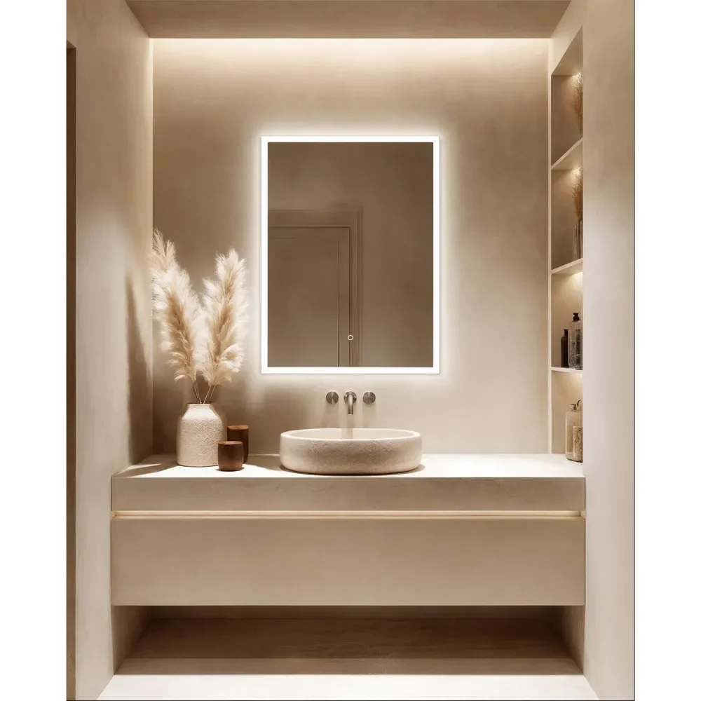 Origins Living Cleo 60 Rectangular Illuminated Mirror