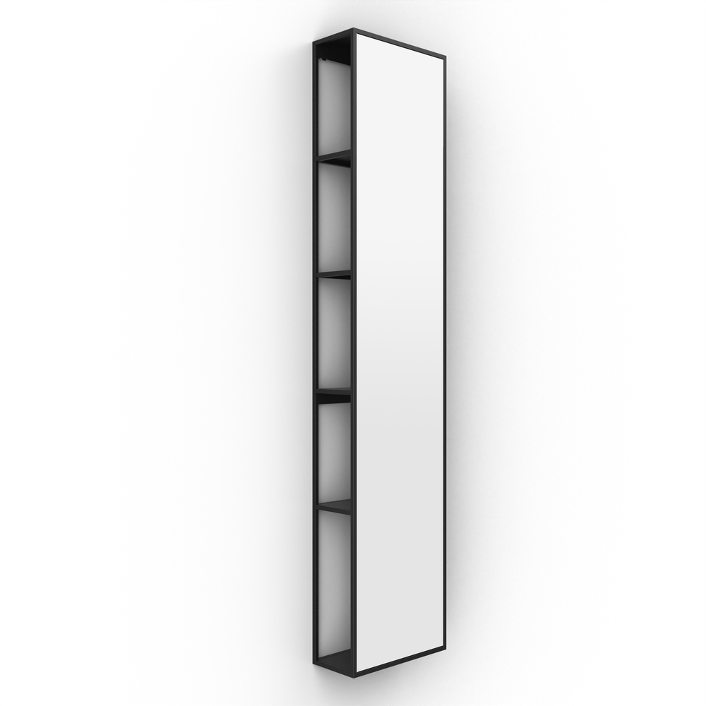 Origins Living Dockside 140 Mirror with Open Shelving