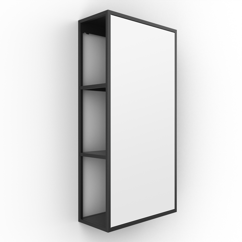 Origins Living Dockside 30 Mirror with Open Shelving