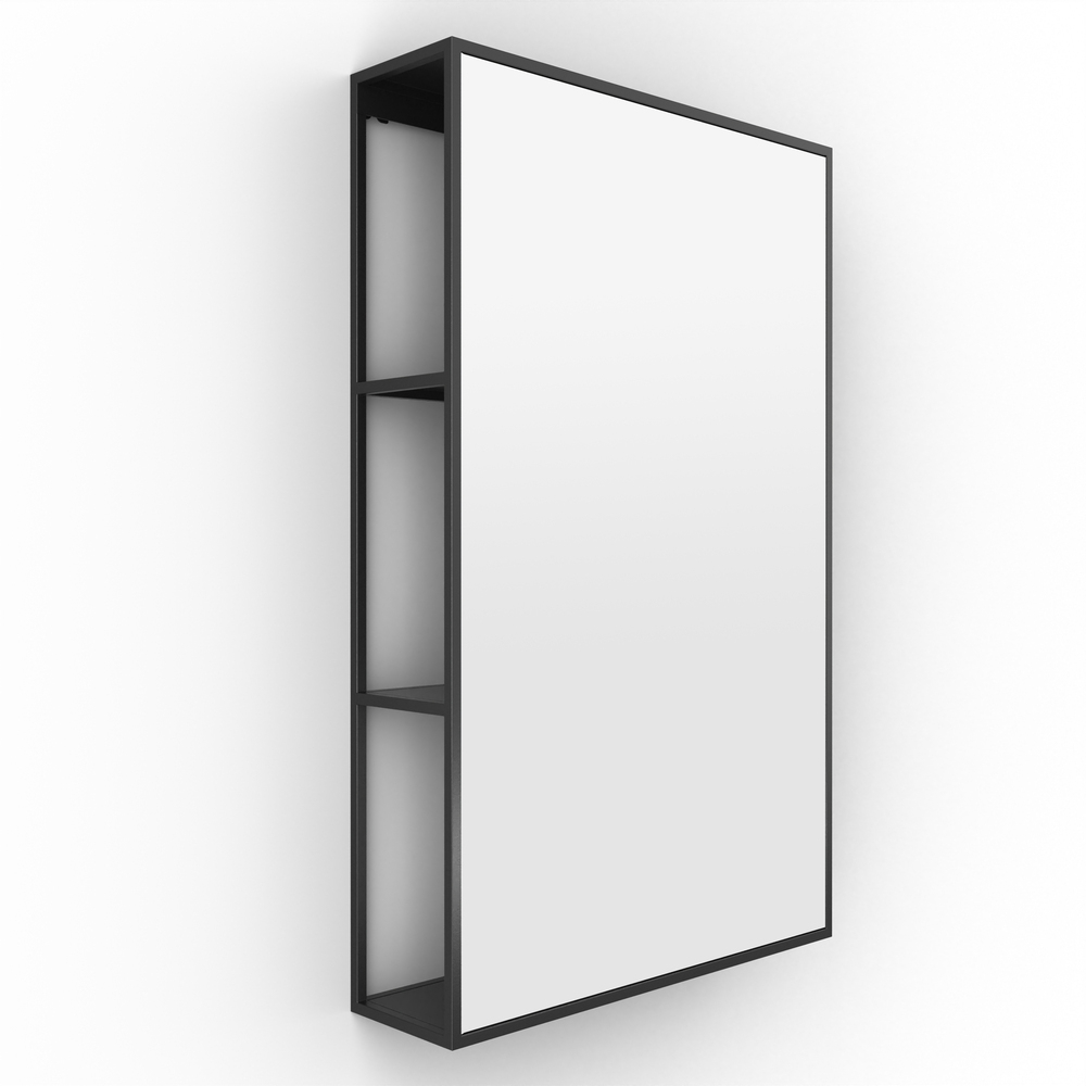 Origins Living Dockside 50 Mirror with Open Shelving